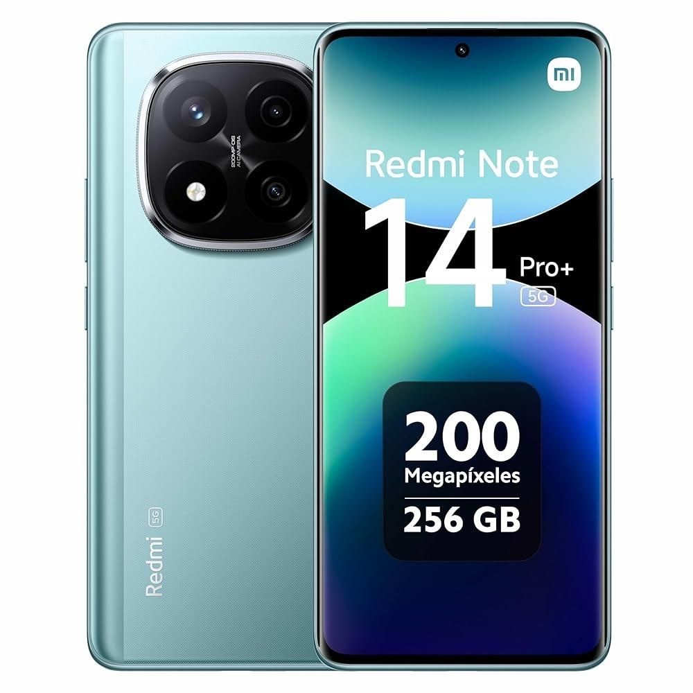 [해외] Xiaomi Redmi Note 14 프로+ 플러스 5G + 4G LTE (Tmobile Mint Tello & Global용) (256GB + 8GB) NFC 6.6인치 120H
