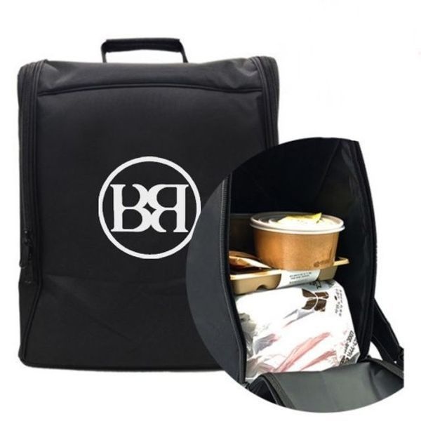 [하프클럽]라이더 배달가방 백팩 40L 배민 배달통 배달대행