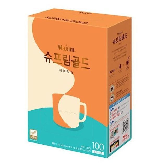 커피믹스 맥심 슈프림골드 커피