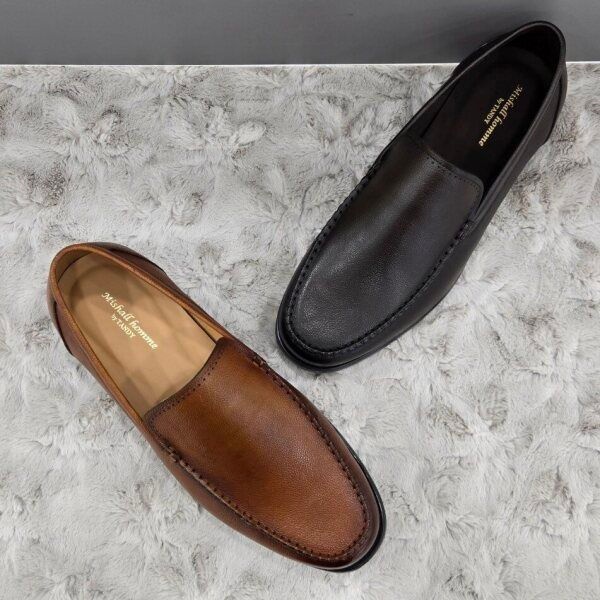 미셸 [탠디 (패플)] [탠디]베이직 클래식 로퍼 Y2HT50GD01 BROWN CAMEL 4DD JJ