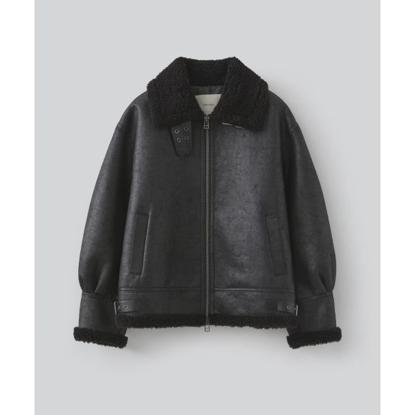 FABREGAT 파브레가 FABREGAT 무스탕 라칸 B-3 자켓 ( 블랙)