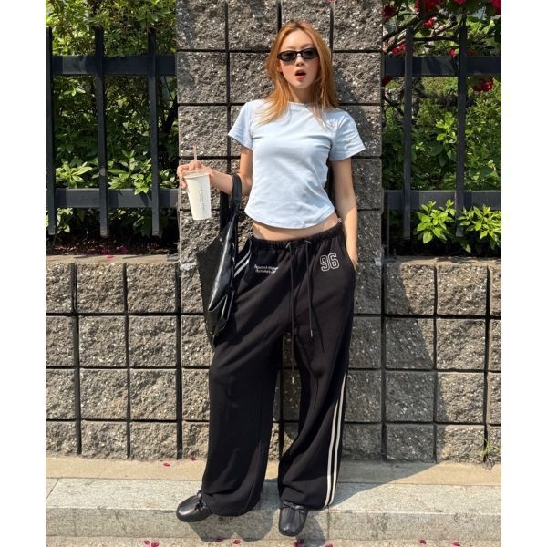 락케이크 ROCKCAKE [젤라비 PICK]96 Track Line Jogger - Black RC25PT10100BK 171236