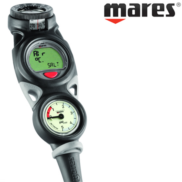 마레스 [마레스] 스킨 스쿠버 다이빙 컴퓨터 콘솔형 퍽 3 게이지