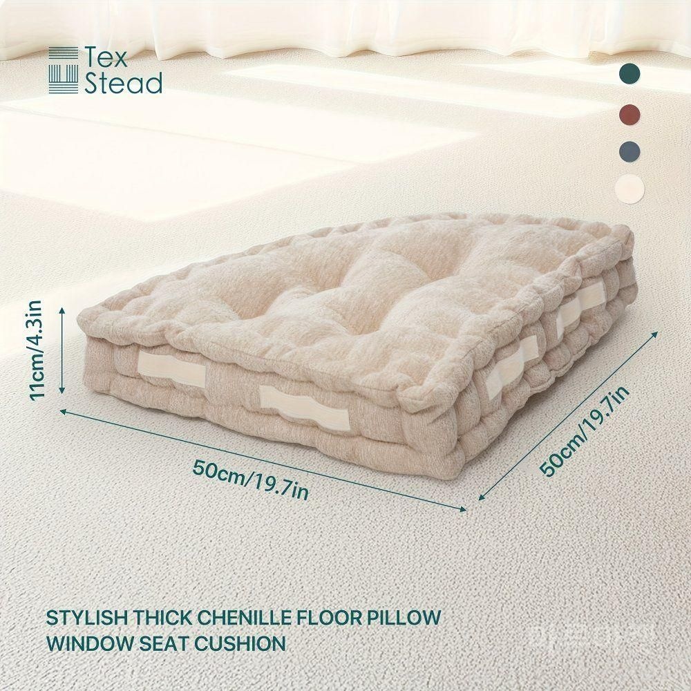 [해외] 1pc 현대적인 삼각형 독서 쿠션  분리 가능한 삽입 조절 바닥 베개 기계 세척 소파 패드 다중 장면 지원