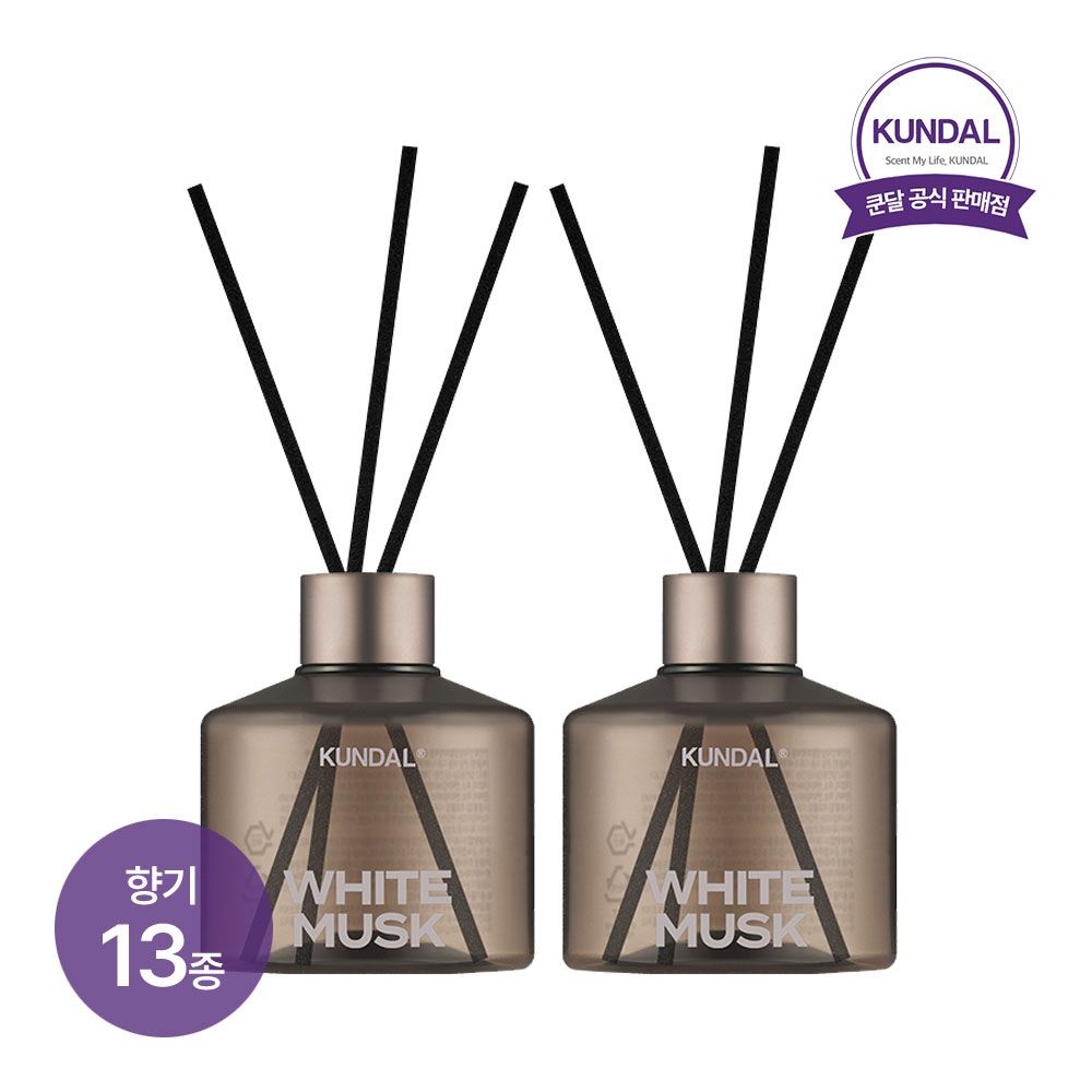 쿤달 퍼퓸 실내용 방향제 디퓨저 200ml x2개 (향 13종 택 1)