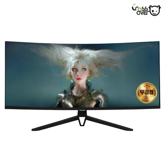 크로스오버 34WQ850 울트라 리얼 144Hz HDR 1000R 커브드 WQHD 34인치 게이밍 무결점 모니터