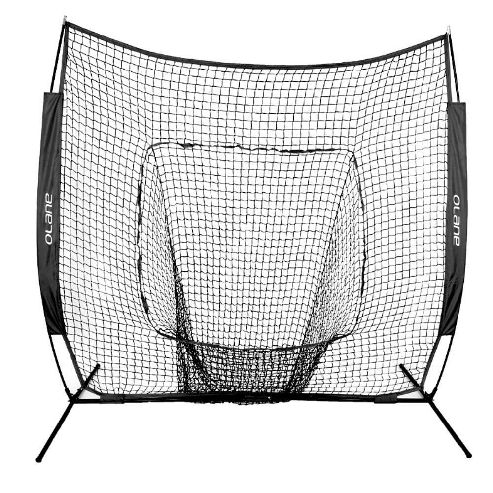 오레인 이동이 편리한 티볼 배팅 연습네트 블랙 신체활동 티볼놀이 야구놀이 가족게임 공놀이 어린이스트레스해소