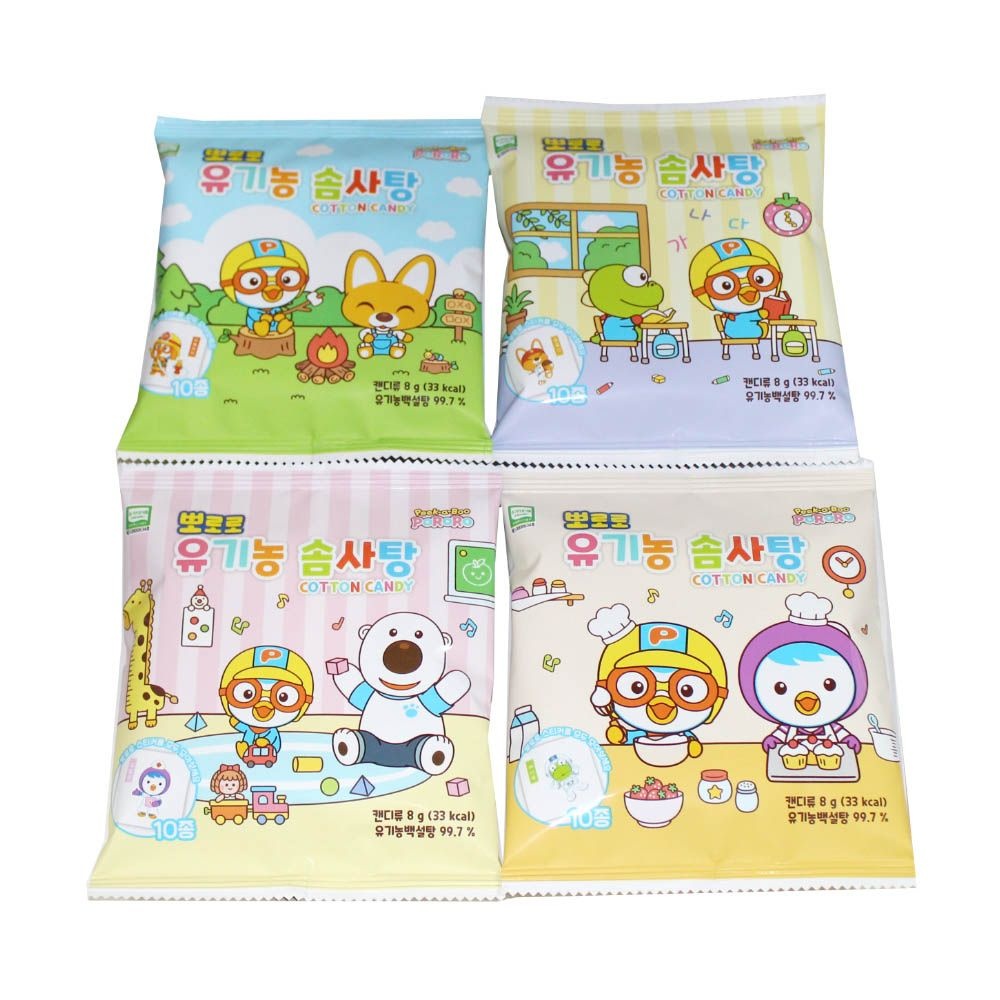 뽀로로 유기농 솜사탕 8g