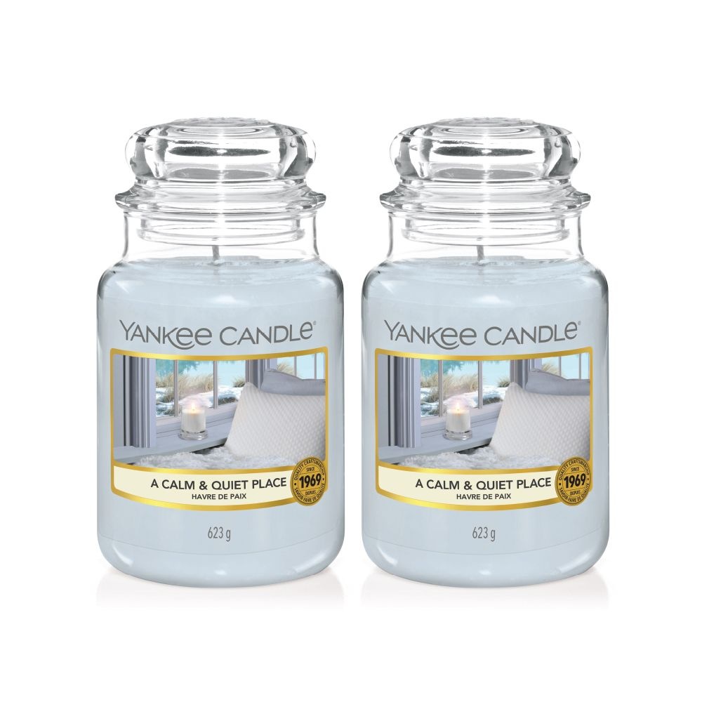 양키캔들 자캔들대 라지자 어캄앤콰이어트플레이스 X2개