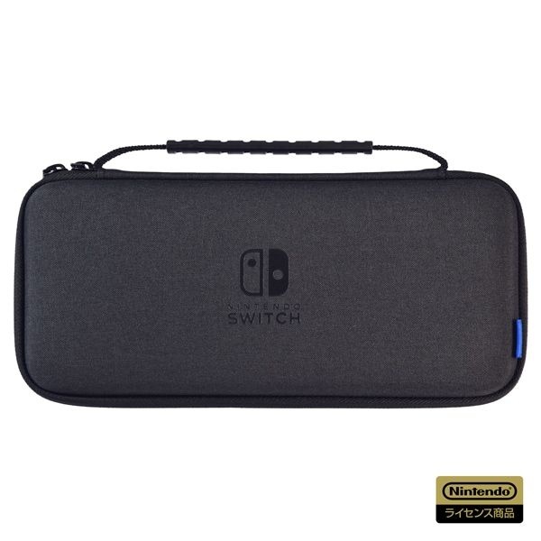 [해외] HORI 호리 NSW-810 [스위치 OLED 모델용 슬림 하드 파우치 플러스 for Nintendo Switch 블랙] 168125