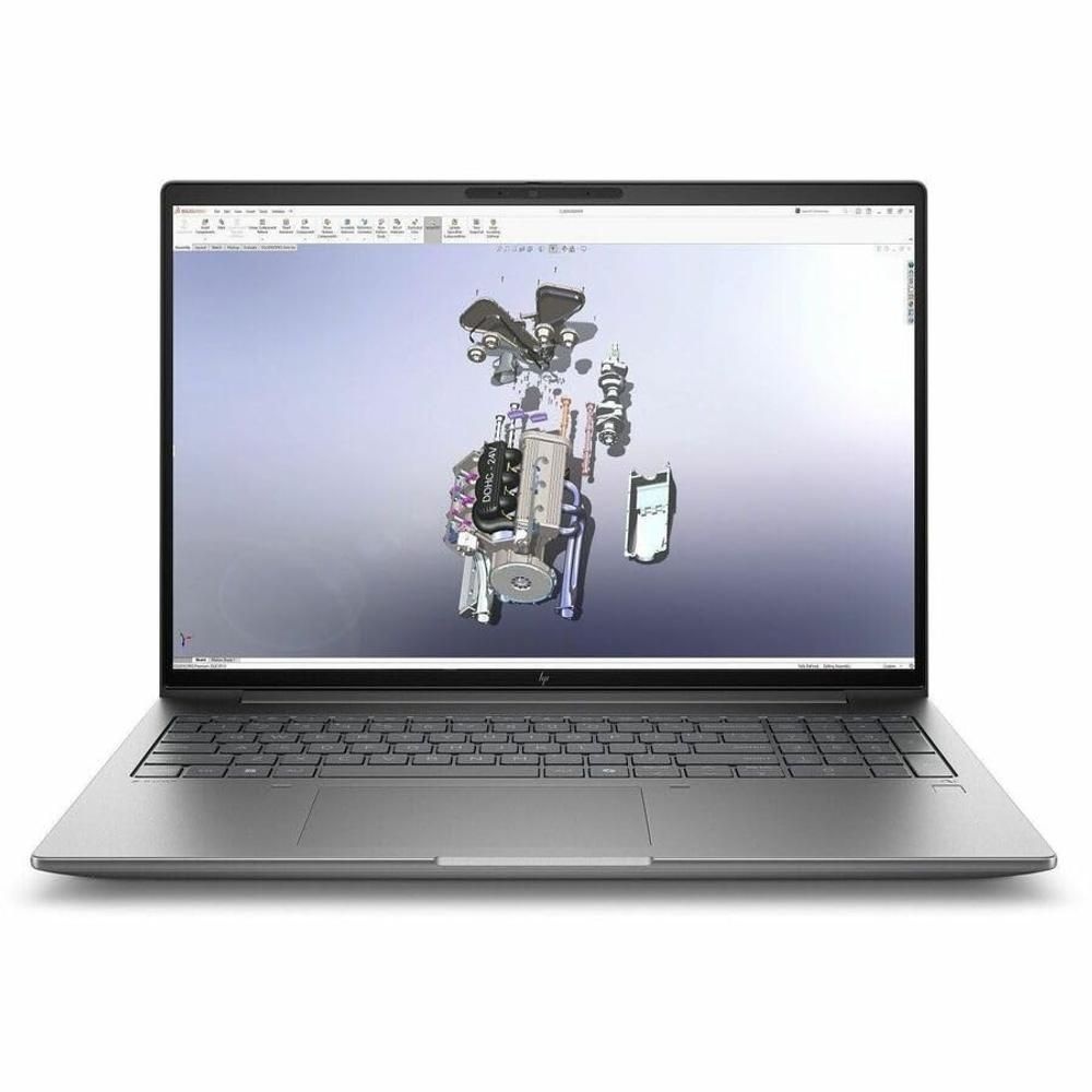[해외] HP ZBook X G1i 16인치 모바일 워크스테이션 - WUXGA 인텔 코어 울트라 7 255HX 32GB 512GB SSD 영어 키보드 메테어 실버 132723