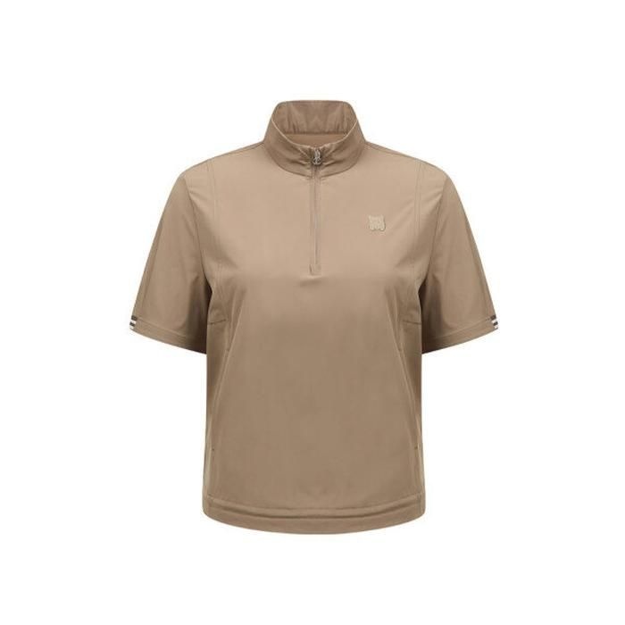 [링스골프]여성 반오픈 반팔 점퍼 BR_US