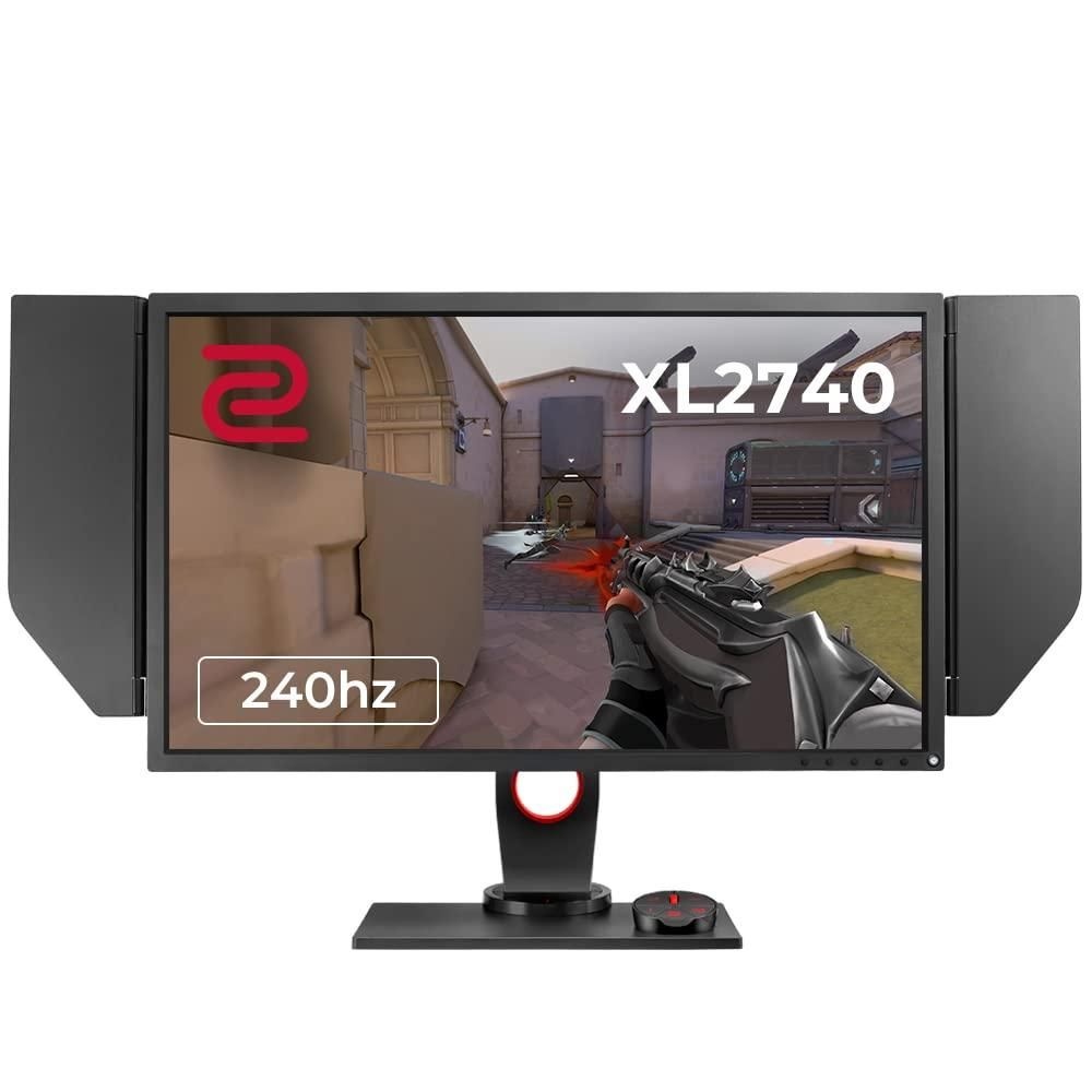 [해외] BenQ ZOWIE 27인치 240Hz 게이밍 모니터G-Sync 호환/어댑티브 동기화 포함 1080p 1ms 경쟁 우위를 위한 블랙 이퀄라이저 사