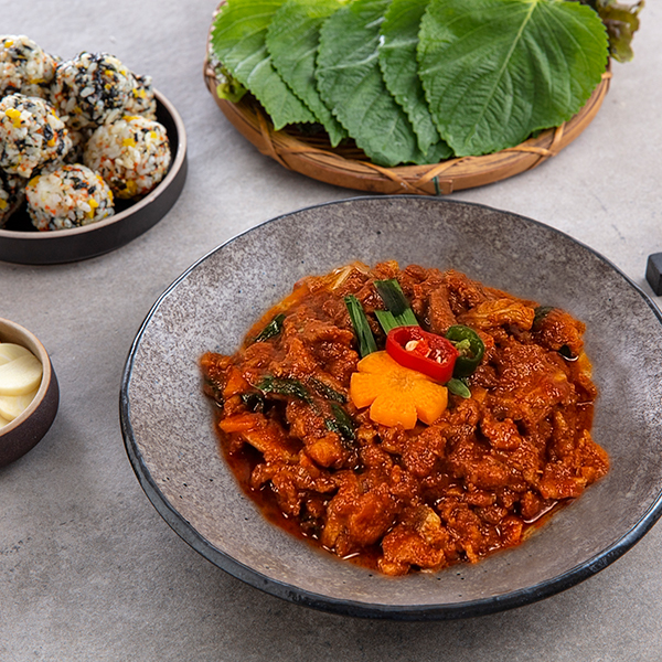 클릭 막꿔스 양념 오돌뼈 400g 술안주 캠핑요리