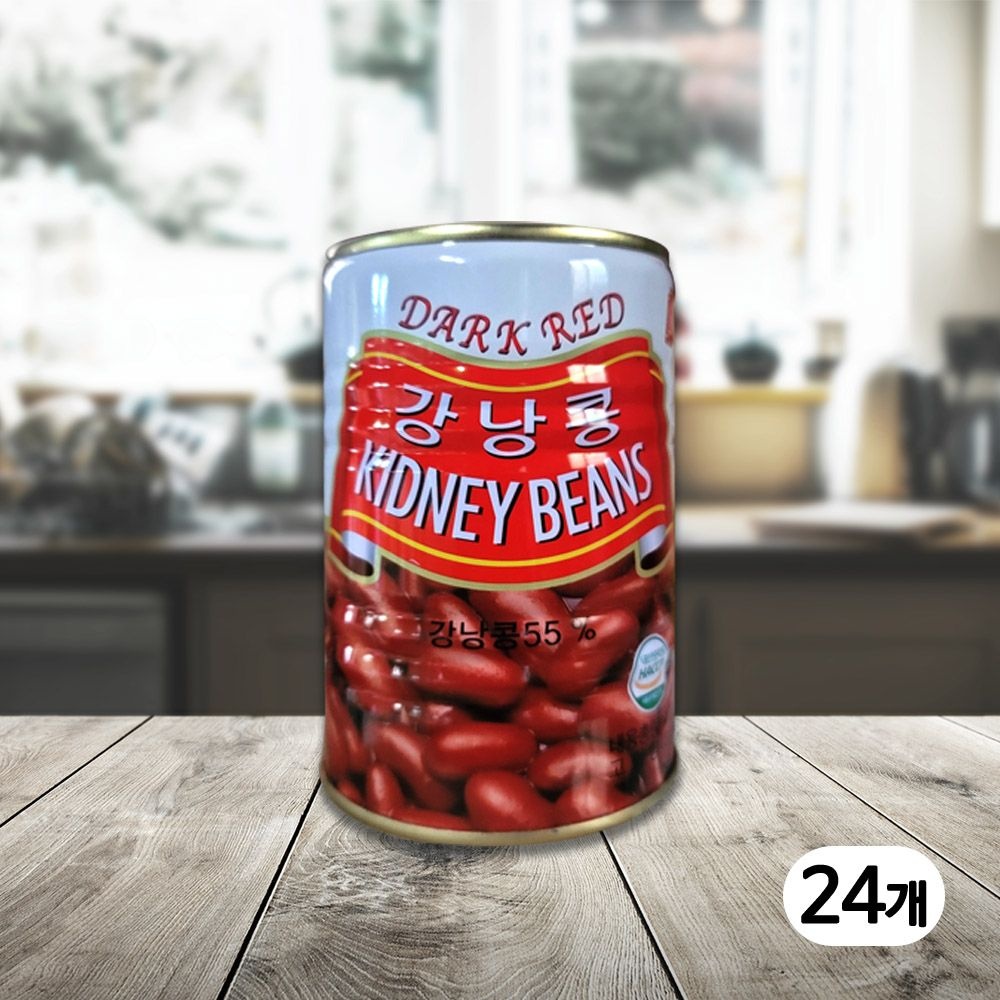삼아 강낭콩 400g 레드 키드니빈스 1박스(24개입)