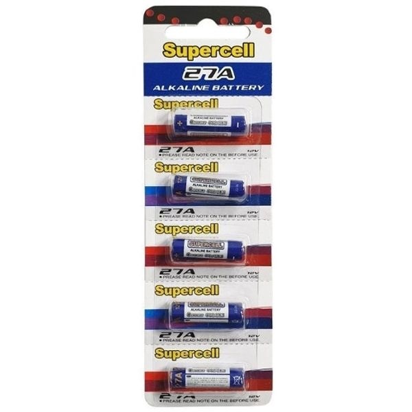 [RG1M2Q1T]슈퍼셀 알카라인 27A 12V 건전지 5P 배터리