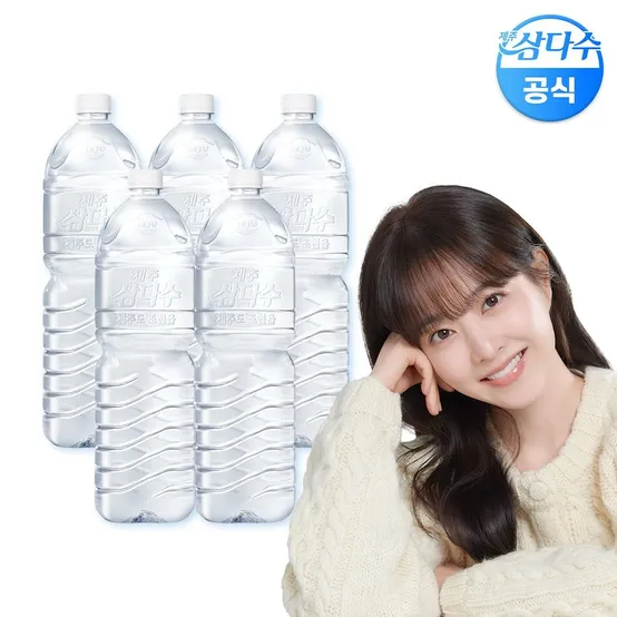 [본사직영] 제주 삼다수 그린(무라벨) 2L 30병 생수
