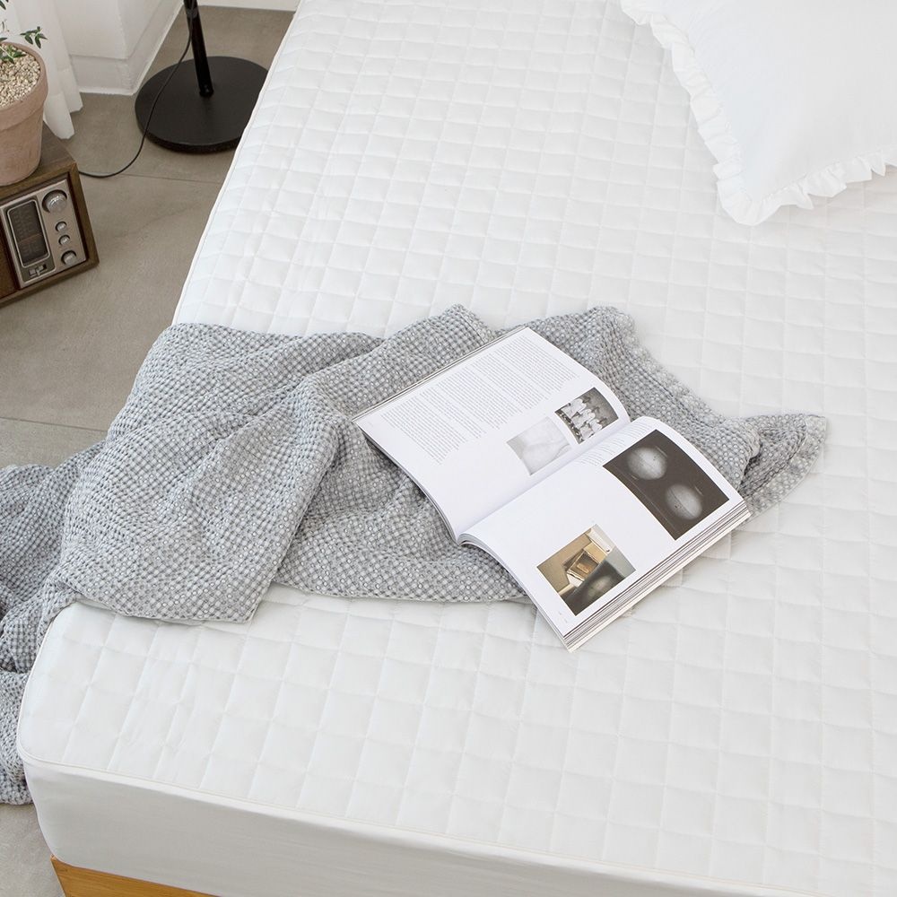 이블랑 고밀도 워싱 사계절 매트리스커버 싱글 퀸 라지킹 패밀리 6colors