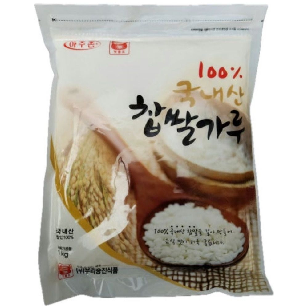 명식품본사 찹쌀가루 [대포장] 풀 죽 떡 국산찹쌀