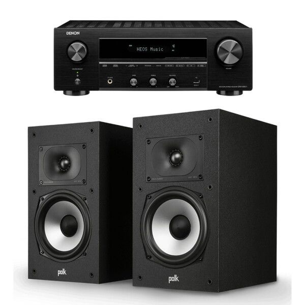 [없음] 데논 DRA-800H + 폴크오디오 Monitor XT20 블루투스/네트워크 오디오