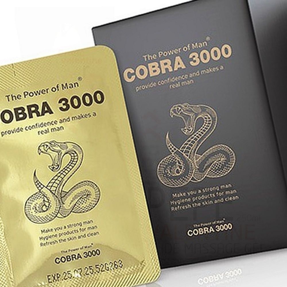 코브라 포맨 파워 젤 남성용 롱타임 마사지 크림