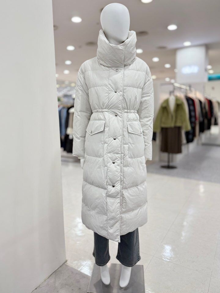 리스트 [패션플러스][리스트][LIST] 하이넥 아웃 포켓 롱 덕다운 점퍼_TSDJP2060YYP8