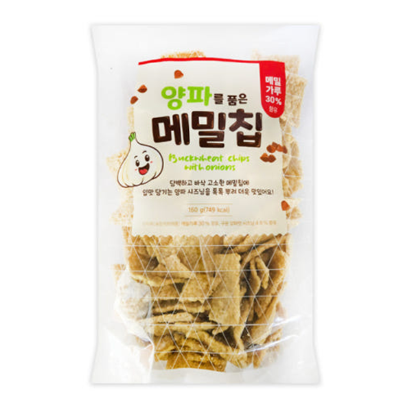 양파를 품은 메밀칩 160g x 8개