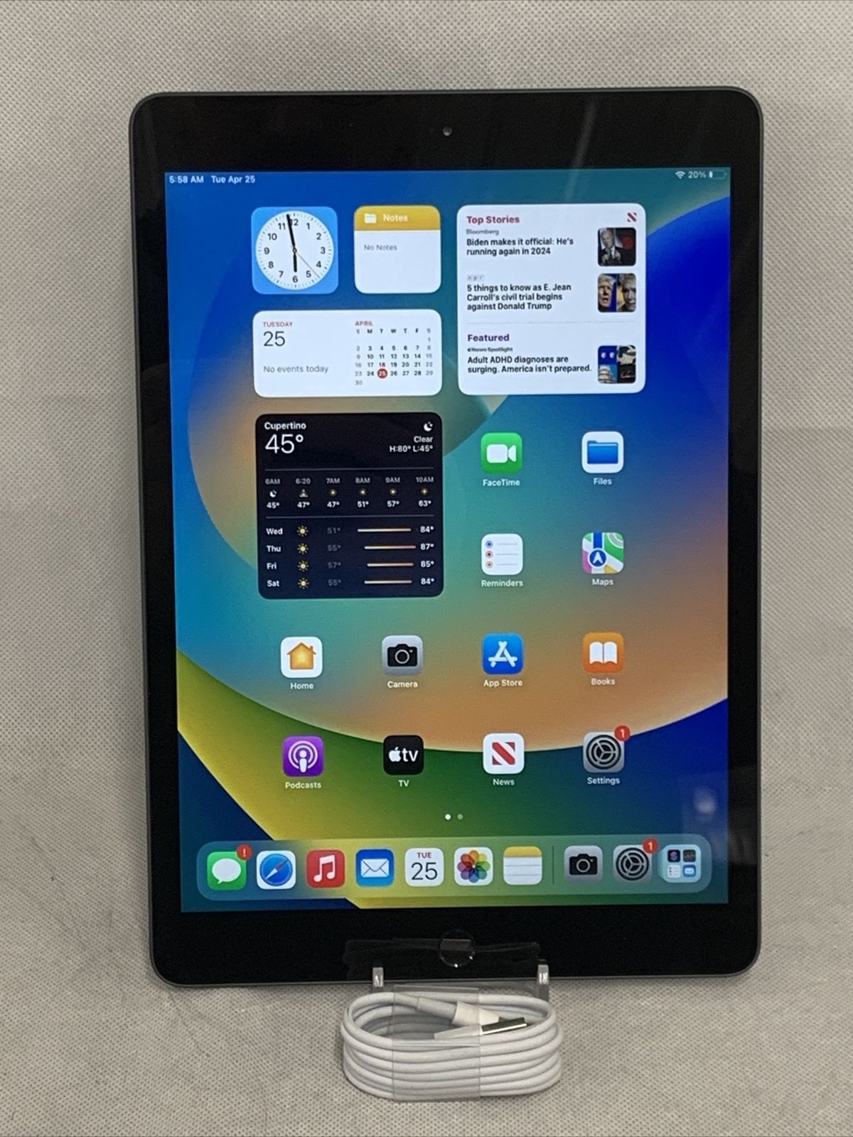 Apple iPad 7세대 32GB, Wi-Fi, 10.2인치 - 스페이스 그레이 SSPHHWJG 713121