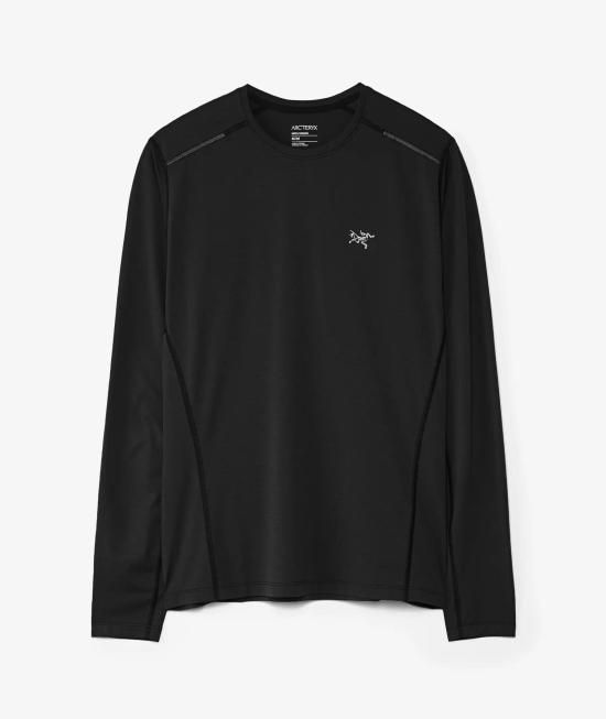 아크테릭스 이오니아 메리노 울 LS 맨 ATPSM07732 BLACK DOM