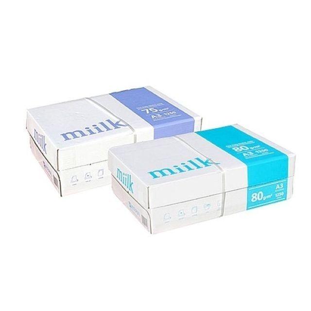 상세설명참조 한국제지 밀크 A4 복사지 1팩 75g 복사용지 인쇄용지