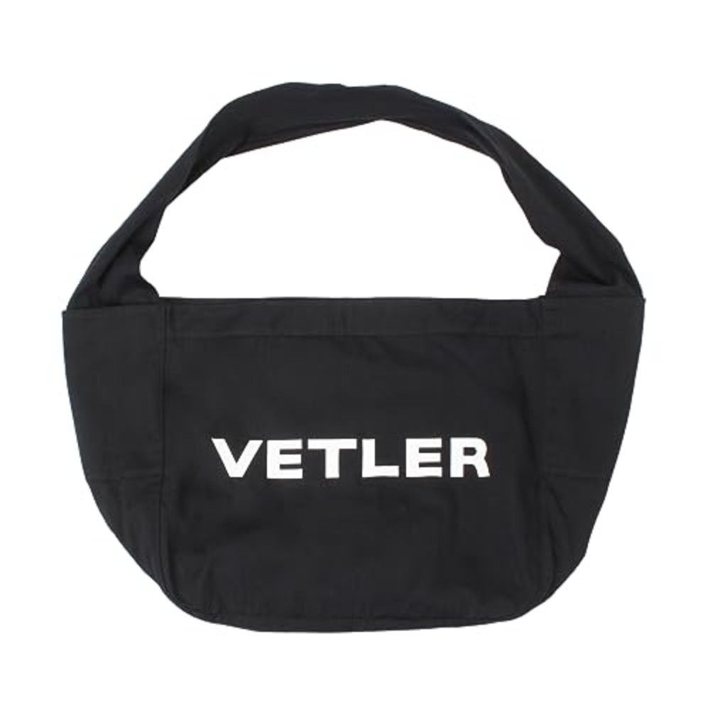 [해외] [VETLER 베틀러] 뉴스페이퍼백 코튼 캔버스 대용량 경량 토트 숄더백