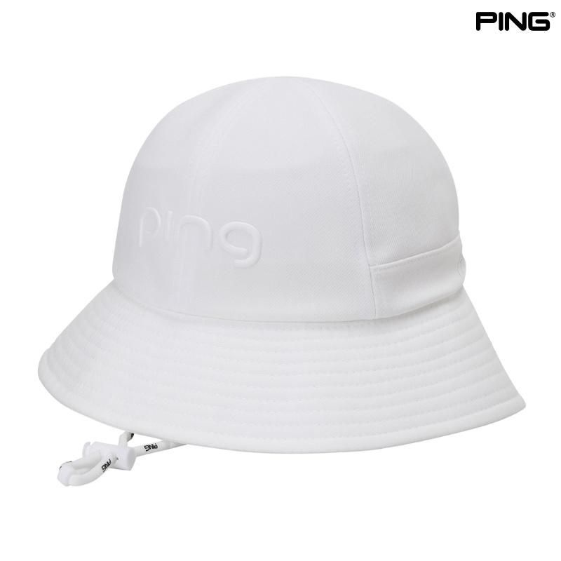 [롯데백화점] 핑 여성 뒷리본 버킷햇 (121D3CP282_WH) LE1217850868