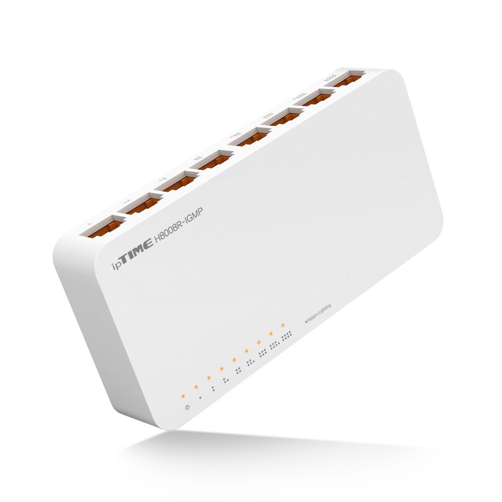 아이피타임 ipTIME H8008R-IGMP 8포트 기가비트 허브 / IGMP 스누핑 지원