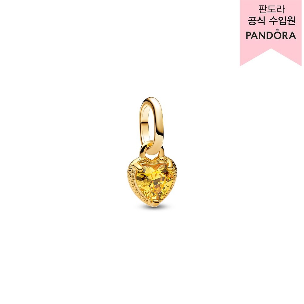 [롯데백화점] 판도라 [백화점 보증서 제공] 하트 미니 댕글 참 763862C01