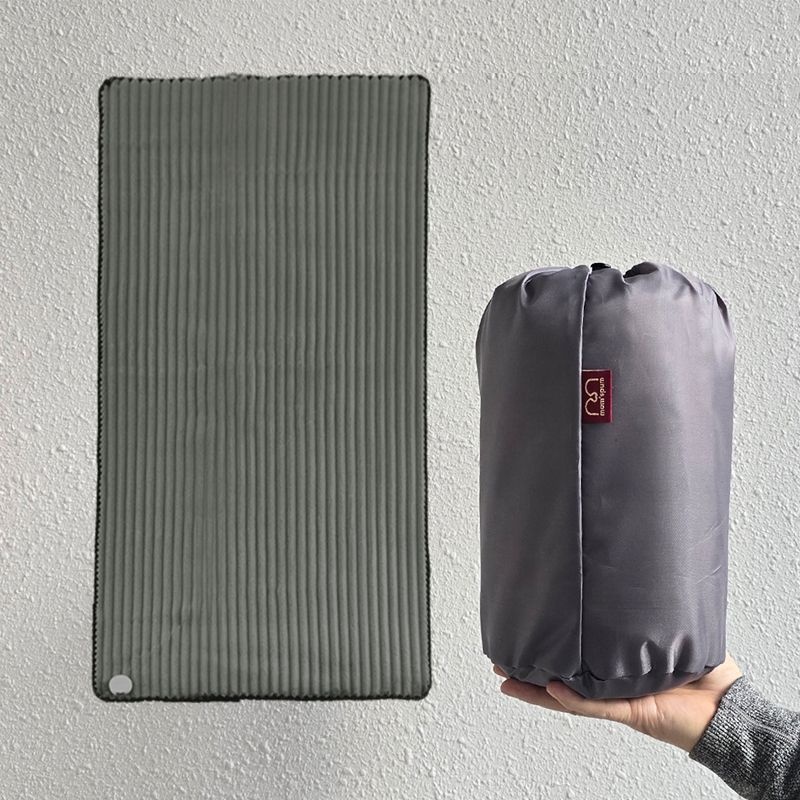 맘스품 Momspum 담요겸용 DC12V 탄소섬유 카본매트 70x150cm 멀티아답터패키지/차박매트 자동차매트 캠핑이불