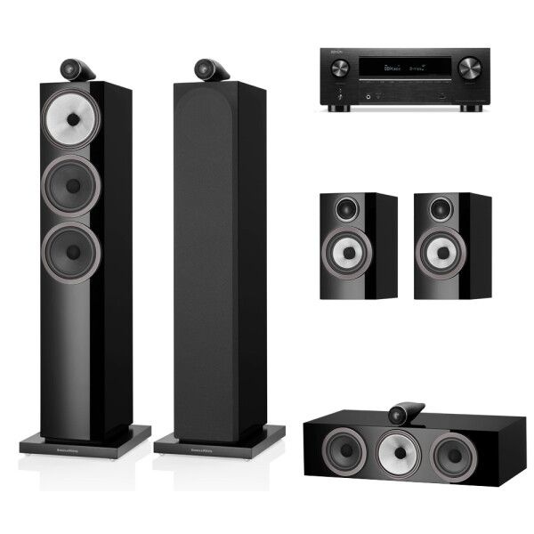 데논 [없음] 데논 AVR-X2800H + B&W 703 S3 5채널스피커(71/707)