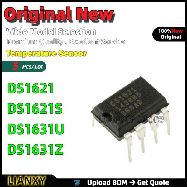 상품상세참조 5pcs SOIC-8 DS1621 온도 센서 원본