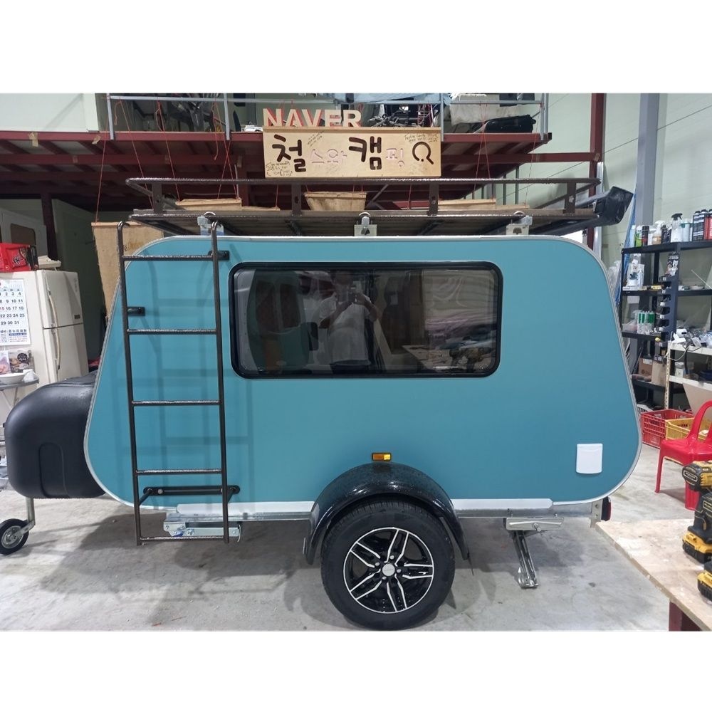 철수와캠핑 철수와캠핑 미니 카라반 철캠260 국산 베스트셀러 소형 트레일러