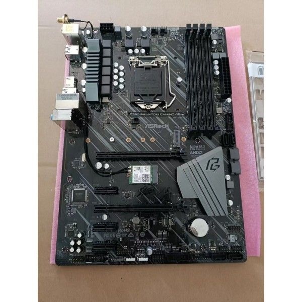 상품상세참조 무선 네트워크 카드가 포함된 ASRock Z390 팬텀