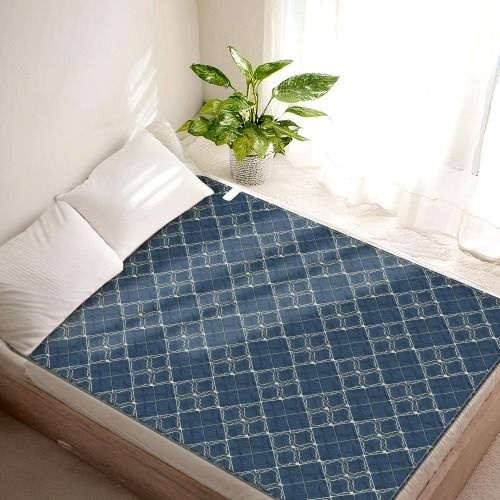 카본 일월 전기장판 더블 침대 2인용 140x180 패드 전기요 탄소