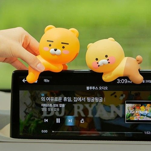 나인브릿지 카카오프렌즈 라이언 모니터 방향제 네비게이션