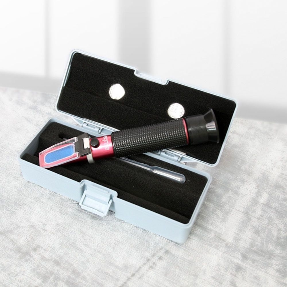 DSPartner 굴절 측정기 농도계 에틸알콜 아쿠바알콜농도계 주류알콜측정