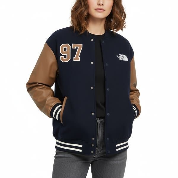 노스페이스 노스페이스 브랜드관 노스페이스 공식 NJ3NR59K 화이트라벨 바시티 히트 자켓 NAVY