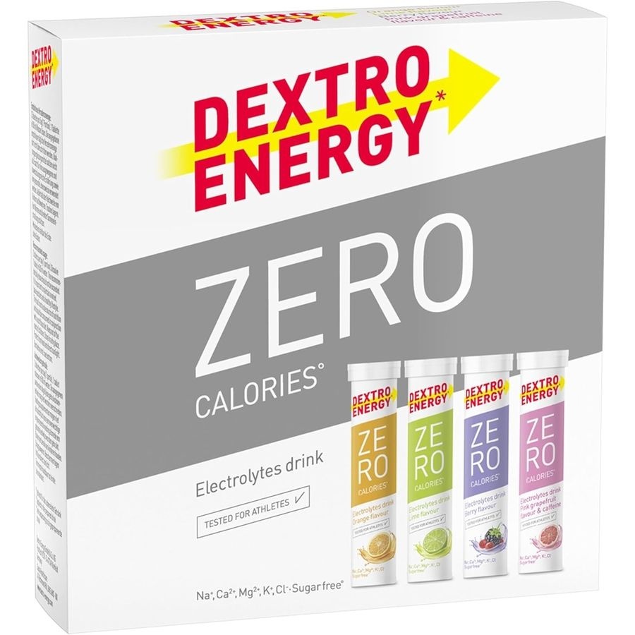 덱스트로 에너지 무설탕 전해질 정제 4x20정 4종맛 발포비타민 이온음료