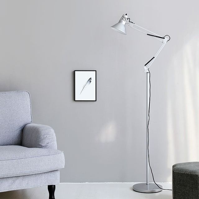 E26색상랜덤전구선물 TEMPAT 장스탠드 E26 KS2042F 로터리타입 매