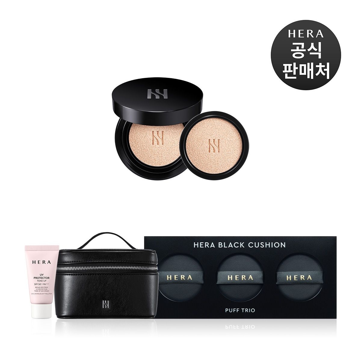 [롯데백화점] 헤라 [롯데단독]블랙 쿠션 파운데이션 듀오 SPF34/PA++ (본품15g+리필15g) LE1220671593