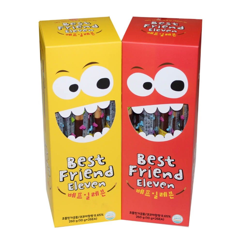 베프일레븐 초코스틱 (25개입) 투명포장지
