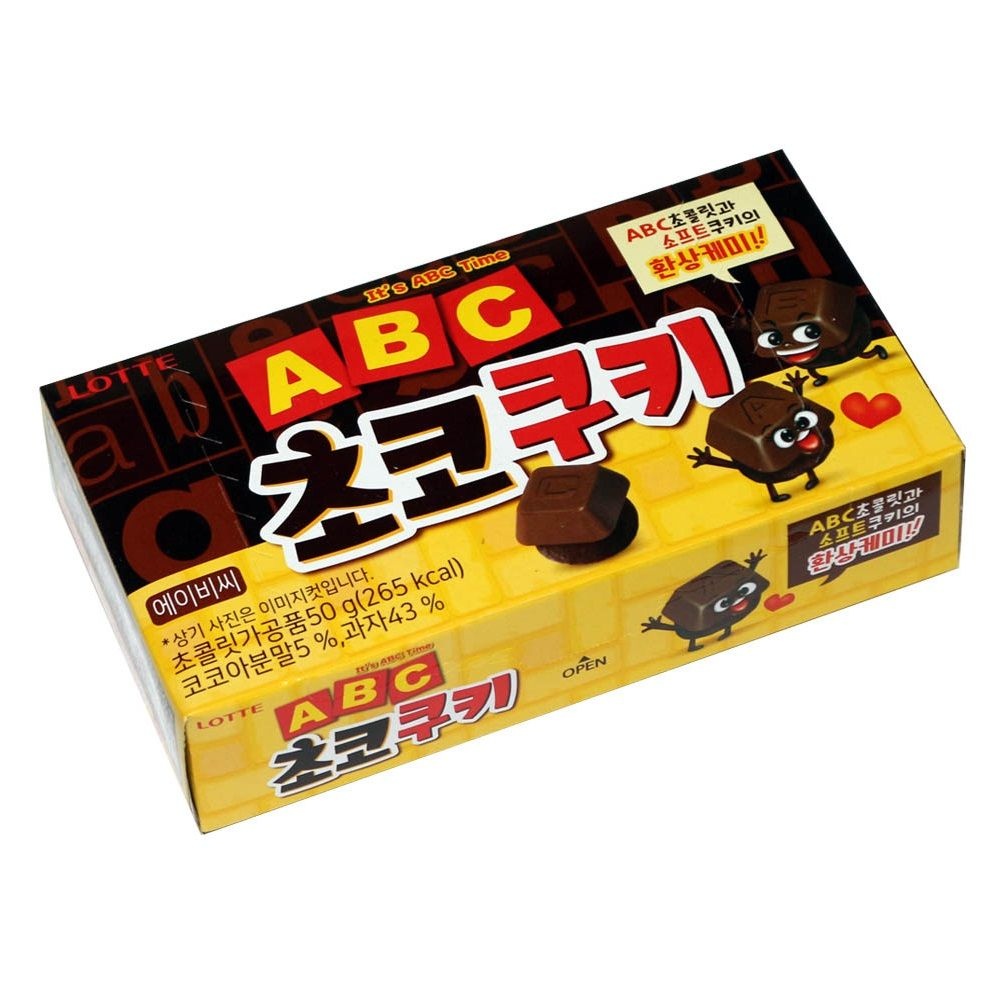 롯데웰푸드 롯데 ABC 초코쿠키 50g