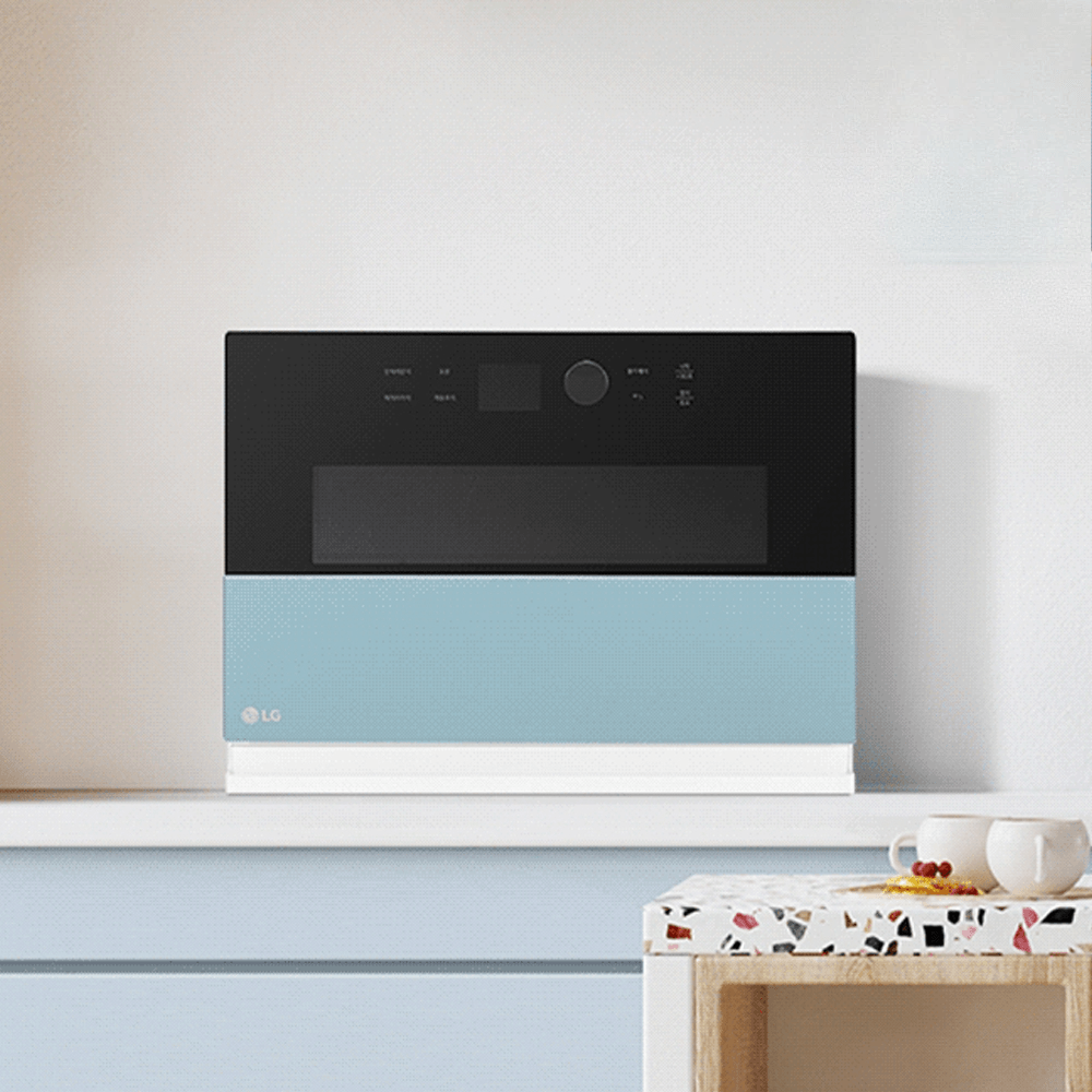 제이티알네트웍스 협력사 LG 디오스 광파오븐 오브제컬렉션 오븐 32L 홈쿡 에어프라이어 민트