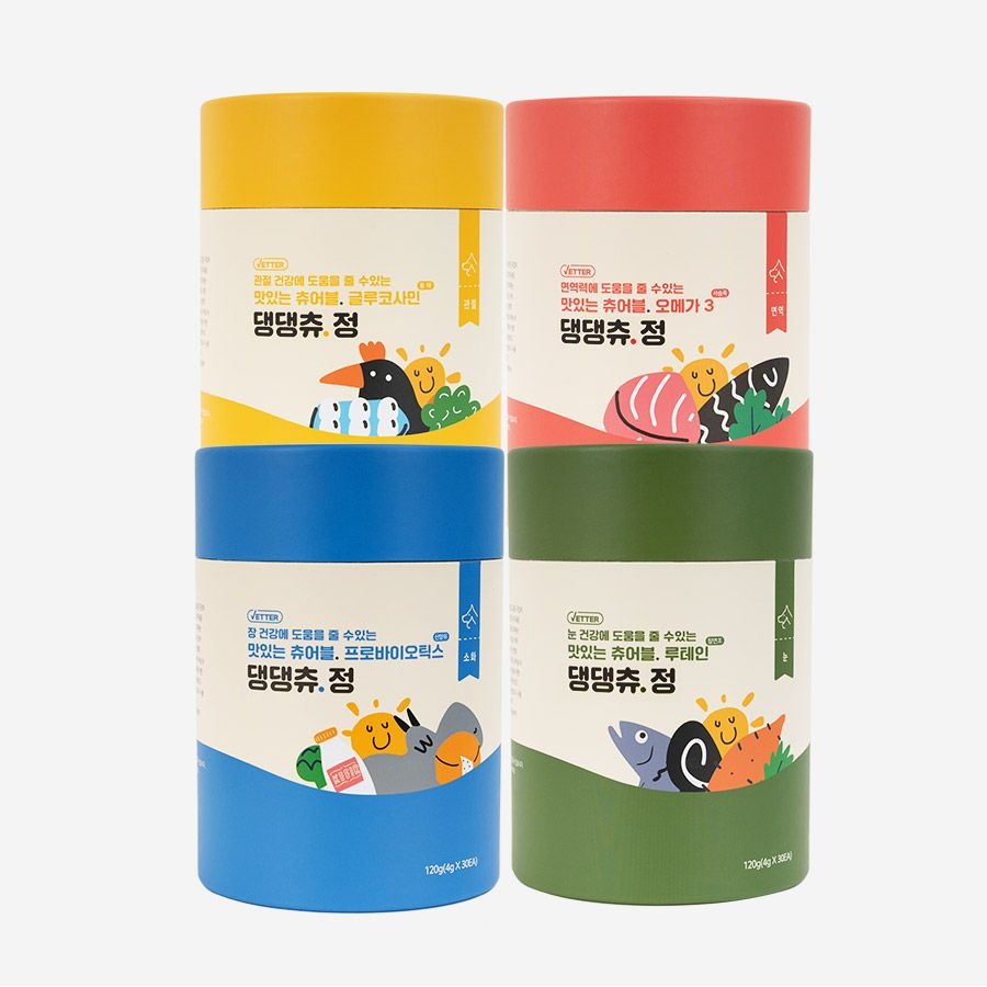 [L포인트]베터 댕댕츄정 오메가3 대용량 30개입 (120g)